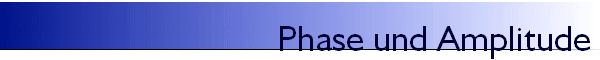 Phase und Amplitude